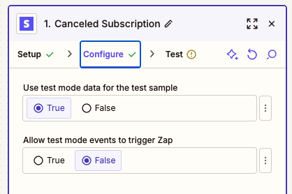 examples of the test mode data fields appearing in the Zap editor.png